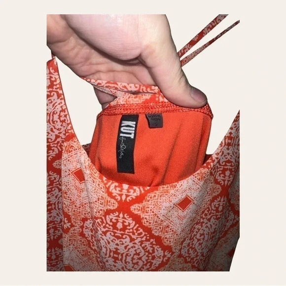 0703. KUT FROM THE KLOTH MAXI DRESS SPAGHETTI STRAPS SIZE SMALL - Picture 7 of 11